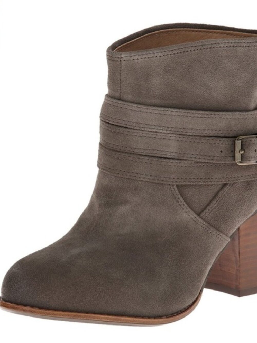 NIB Splendid Women's Laventa Smoke Suede Ankle Booties